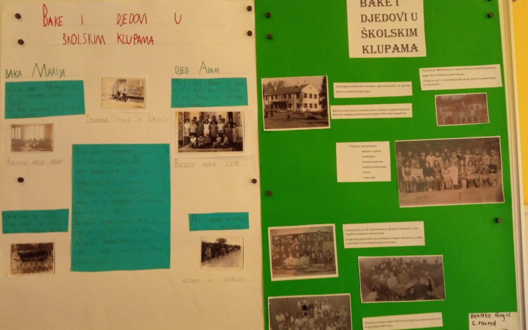 Projekt „Bake i djedovi u školskim klupama“