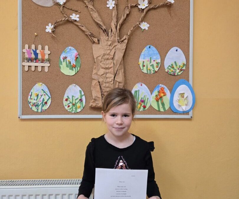 Učenica iz PŠ Duboševica postigla sjajan uspjeh sa svojom pjesmom na zavičajnom govoru