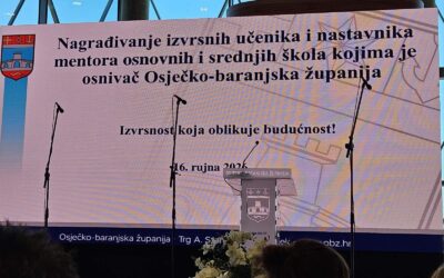 Naš učenik nagrađen za izvrsnost